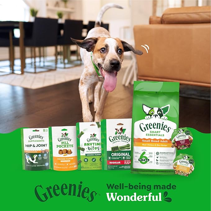 Greenies Smart Essentials Small Breed Adult High Protein Dry Dog Food Real Chicken & Rice Recipe, 5.5 lb. Bag