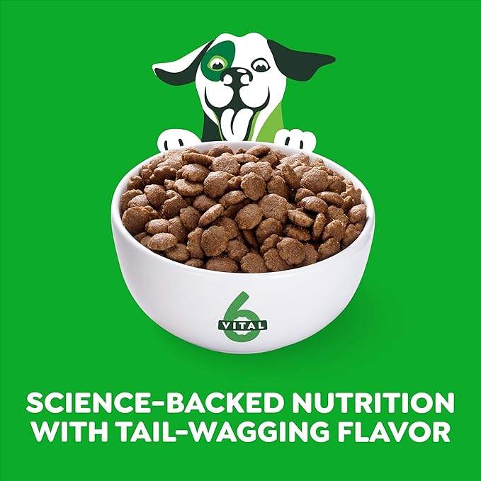 Greenies Smart Essentials Adult High Protein Dry Dog Food Real Chicken & Rice Recipe, 15 lb. Bag