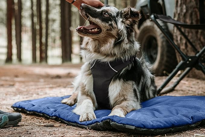 K9 Ballistics Tough Ripstop Dog Crate Pad - Durable, Machine Washable Kennel & Travel Mat for Puppies and Medium Dogs, 35 x 22 fits 36” Wire Crate, Sandstone