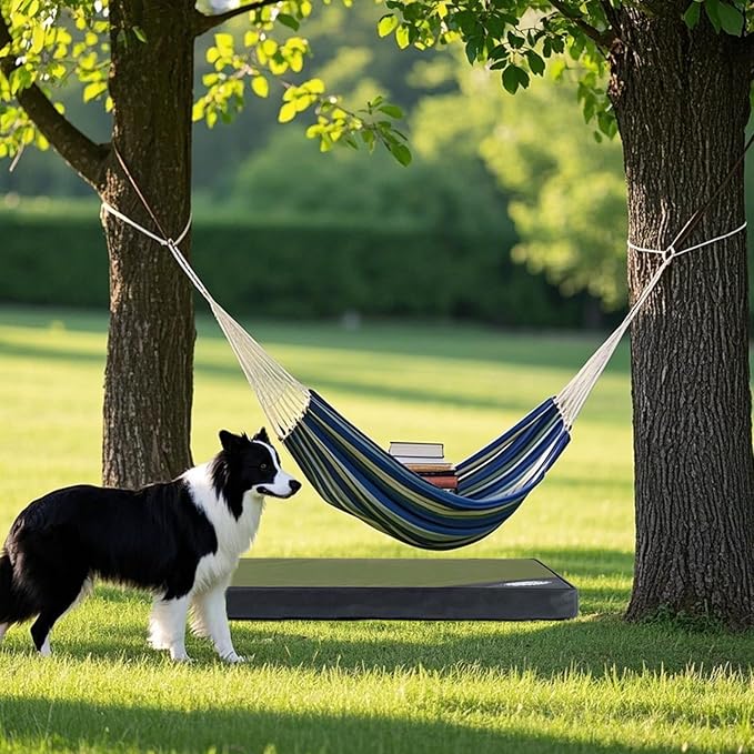 Orthopedic Outdoor Waterproof Dog Beds for Medium Dogs, Washable Crate Bed with Egg Crate Foam Pet Bed Mat and Removable Oxford Fabric Cooling Cover Bed,36"x 26", Dark Green