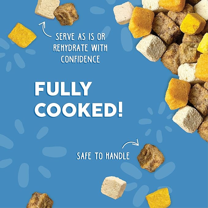 Weruva Dog Freeze Dried, Feeling Farmy with Chicken Breast, Egg & Pumpkin, 1oz Bag