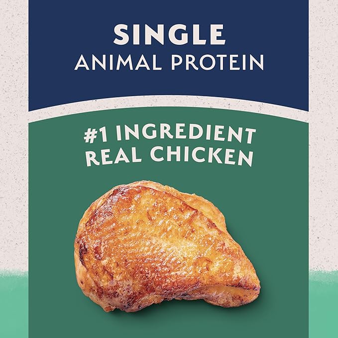 Natural Balance Limited Ingredient Adult Grain-Free Dry Dog Food, Chicken & Sweet Potato Recipe, 4 Pound (Pack of 1)