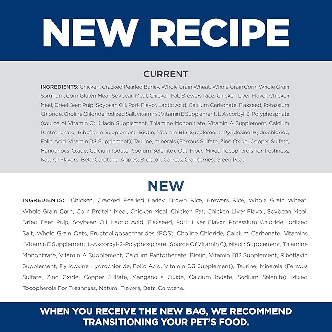 Hill's Science Diet Large Breed Adult Dry Dog Food 1-5, Quality Protein for Joint Support & Lean Muscles, Chicken & Barley, 15 lb. Bag
