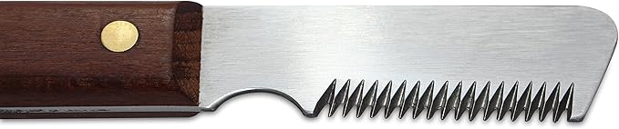 Mars Coat King Professional Dog Stripping Knife Grooming Tool, Sharp Tooth, for Coarse Fur - Right-Handed