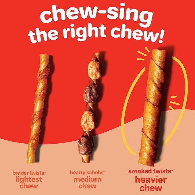 Hartz Oinkies Pig Skin Twists 3" (10 Pack)