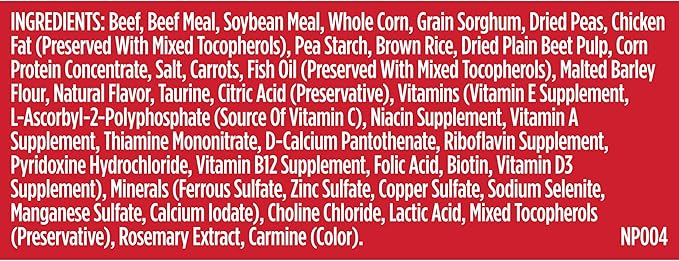 Nutrish Real Beef, Pea & Brown Rice Recipe Whole Health Blend Dry Dog Food, 14 lb. Bag, Packaging May Vary (Rachael Ray)