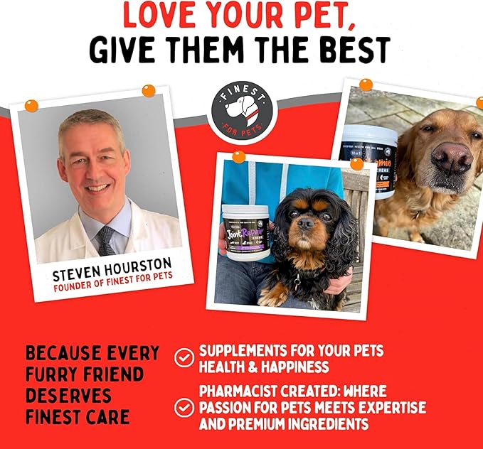 Wild Alaskan Salmon Oil for Dogs & Cats - Omega 3 Fish Oil with Pollock & Salmon for Sensitive Skin & Coat Health. EPA & DHA Ease Itching, Supports Joint, Immune & Heart Health (32oz)