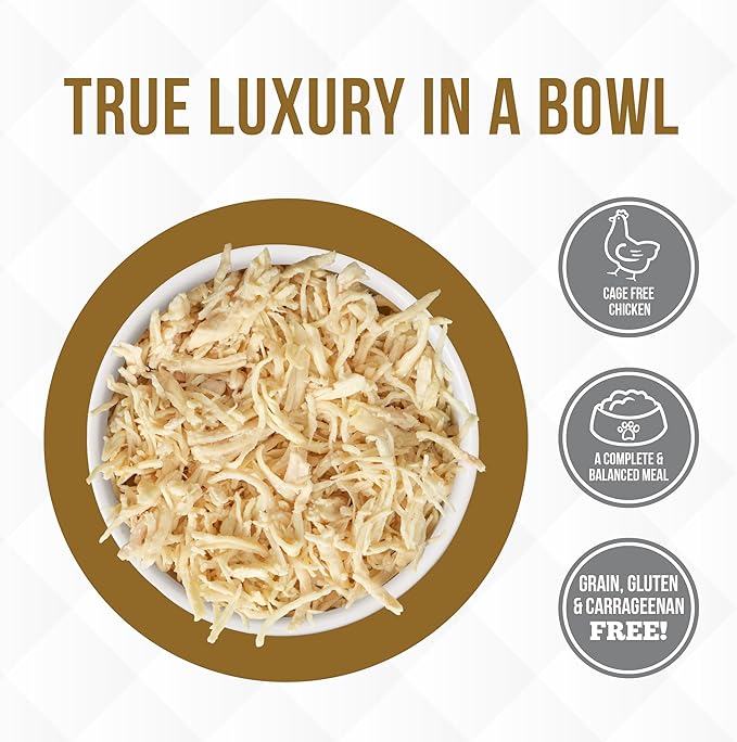 Weruva TruLuxe Cat Food, Quick 'N Quirky with Chicken & Turkey in Gravy, 6oz Can (Pack of 24)