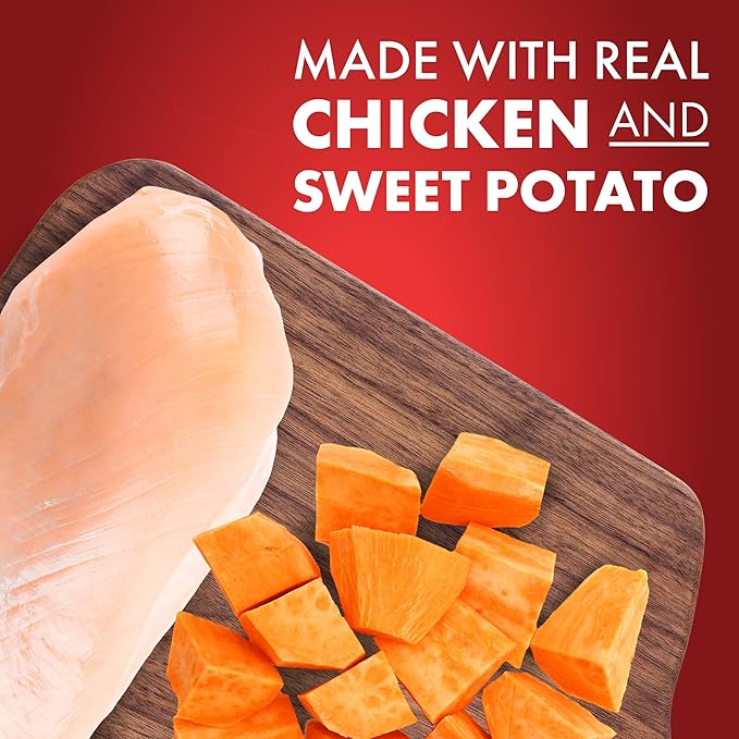 Dog Treats, K9 Kabobs for Dogs Made with Real Chicken, Duck, and Sweet Potato, 12 Ounces, Healthy, Easily Digestible, Long-Lasting, High Protein Dog Treat, Satisfies Dog's Urge to Chew