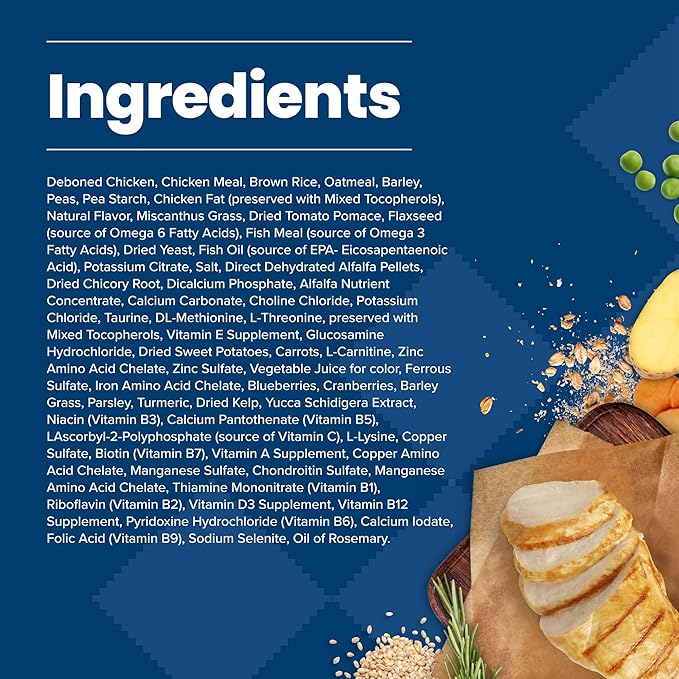 Blue Buffalo Life Protection Formula Large Breed Adult Dry Dog Food, Promotes Joint Health and Lean Muscles, Made with Natural Ingredients, Chicken & Brown Rice Recipe, 30-lb Bag