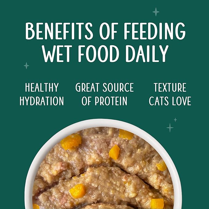 Weruva Senior Cat Food, Chicken in a Hydrating Purée, 3oz Can, Pack of 12