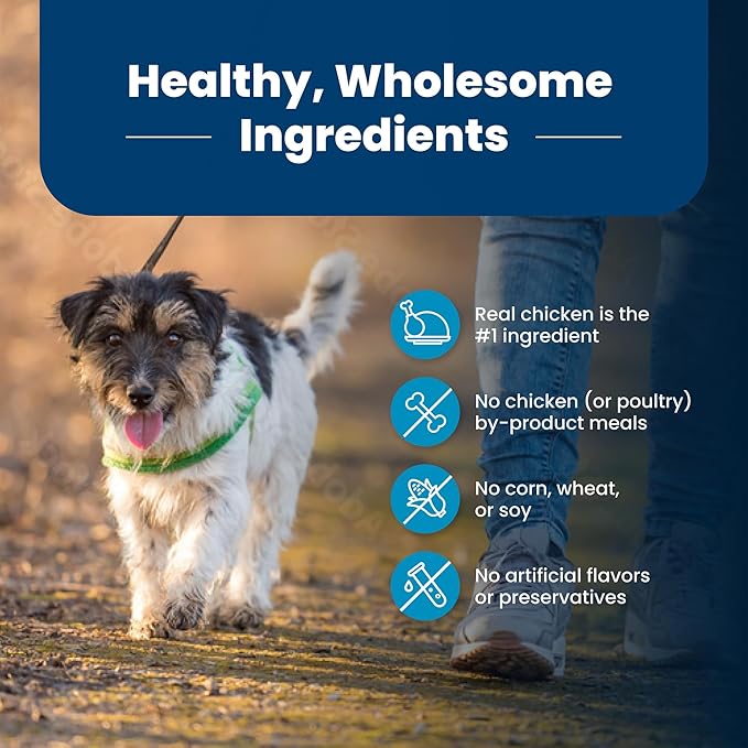 Blue Buffalo Life Protection Formula Natural Adult Small Bite Dry Dog Food, Chicken and Brown Rice 30-lb