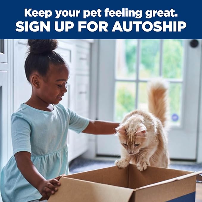 Hill's Science Diet Urinary Hairball Control Adult 1-6 Wet Cat Food, Salmon & Vegetables Stew, 2.9 oz Cans, Case of 24