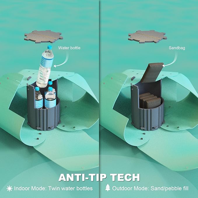 Spring Blossoms Cat Tunnel, Cat Cave for Indoor Cats Bed,Scratch Resistant Cat Toys for Medium Large Cats Hide and Seek Toy (Sky Cyan)