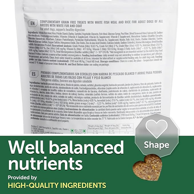 Nature's Protection Wet Dog Food Pouches for Small & Large Breed - High Protein, 24-Pack Soft Dog Food Toppers for Adult Light Coated Dogs (Superior Care - Tuna Fish, 2.46-oz)