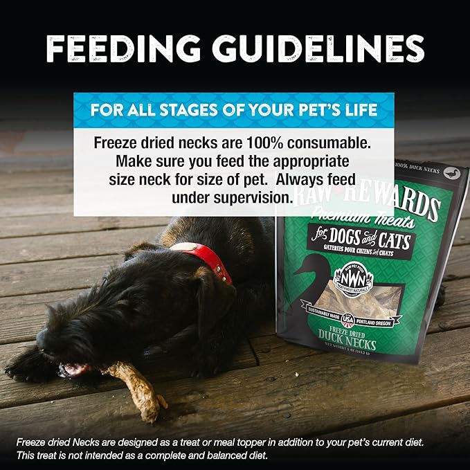 Northwest Naturals Freeze-Dried Raw Rewards Variety Pack for Dogs & Cats - Duck (4 Oz), Chicken (5 Oz), Turkey (6 Oz) - Healthy, 1 Ingredient, Human Grade Ingredients, Natural, Made in USA (Pack of 3)