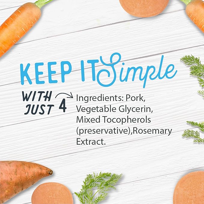 Farmland Traditions New Filler Free Dogs Love Pork Premium Jerky Treats for Dogs (40 oz.)