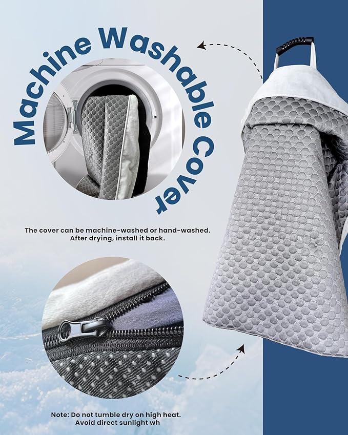 Medium Cooling Dog Bed – 35 x 31 inch Waterproof Couch Cover for Dogs Washable, Non-Slip Bottom Self Cooling Mat for Dogs, Durable & Non-Gel, Dog Couch Bed for Sofa Floor Car, Cooling Grey