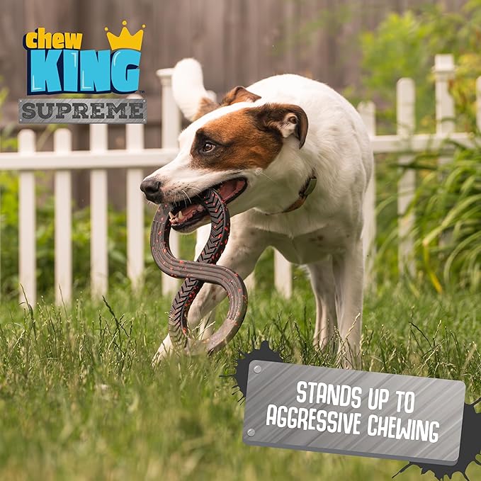 Chew King by Mammoth Supreme Dog Toy Collection, Medium Supreme Infinity Tug
