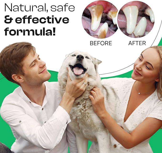 Dog Breath Freshener Spray 6.7 oz - Instant Fresh Breath for Cats & Dogs - Promotes Gum Health & Dental Care - Safe & Natural Ingredients Like Chamomile & Mint - Easy Dog Teeth Cleaning Spray