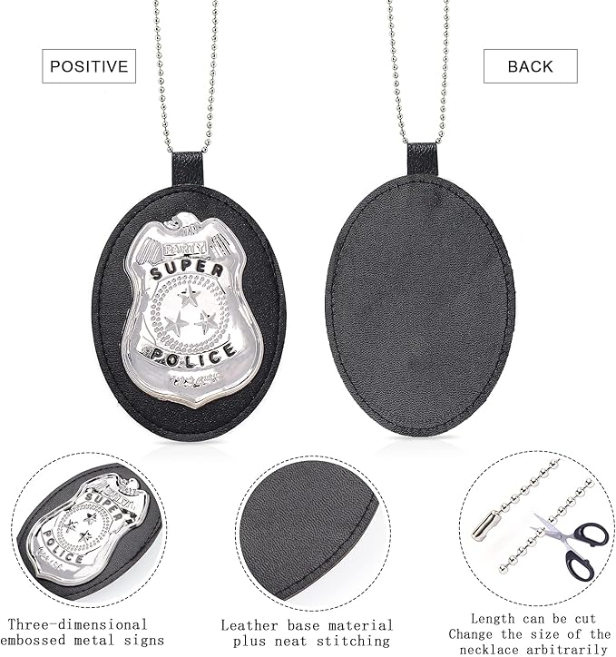 Yewong Pet Police Costume Accessory Set Dog Cat Police Hat Badge Sunglasses Pet Police Dress Up Kit for Halloween Christmas Cosplay Role Play Fancy Dress (Set-B)