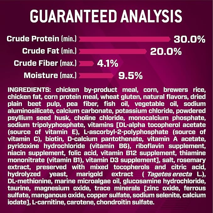 EUKANUBA Adult Premium Performance 30/20 Sport Small Bites Dry Dog Food, 28 lb Bag