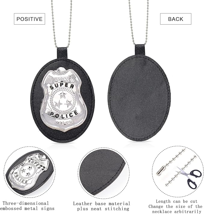 Yewong Pet Police Costume Accessory Set Pet Dog Cat Police Hat Badge Aviator Sunglasses Pet Dress Up Kit for Halloween Christmas Cosplay Role Play Party (Set-B)