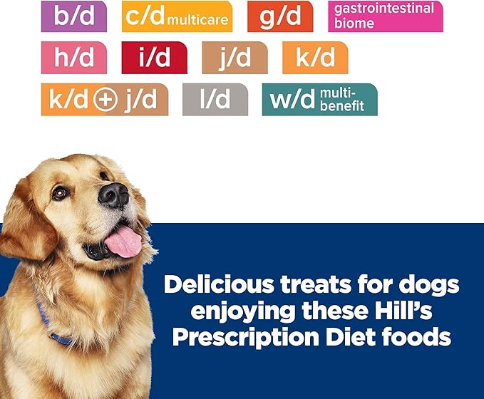Hill's Prescription Diet Soft Baked Dog Treats, Veterinary Diet, 12 oz. Bag