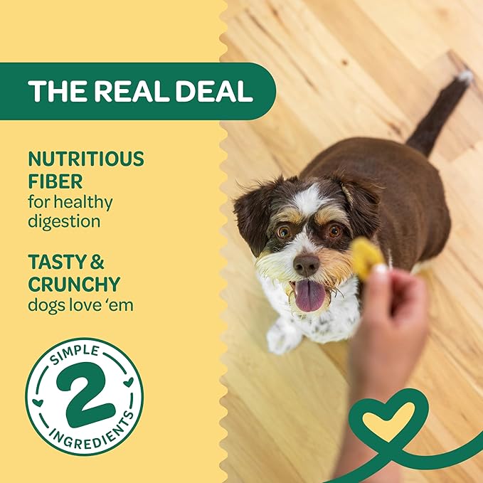 Wholesome Pride Banana Bites Dog Treats, 2 Ingredients – Bananas & Coconut Oil, Grain-Free, 8 oz