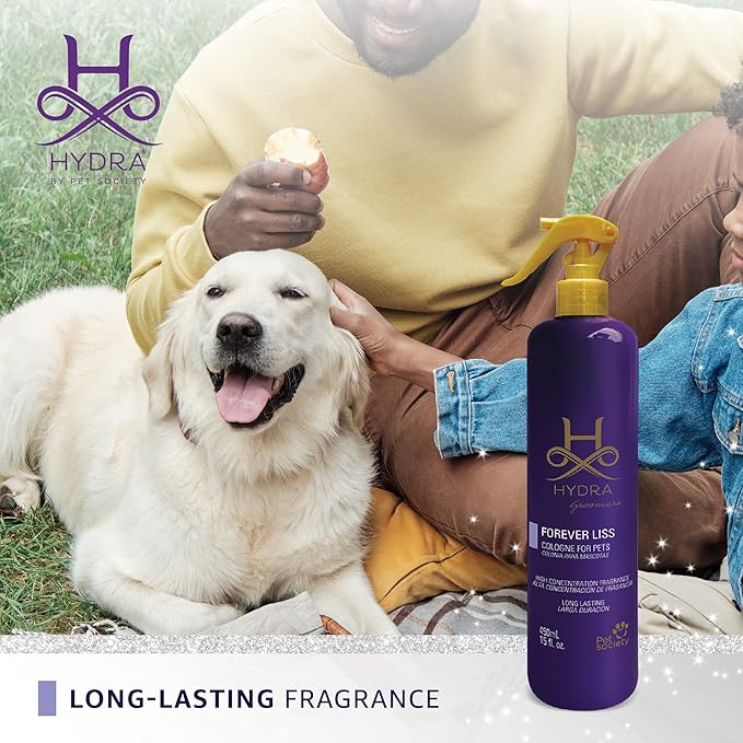Hydra Forever Liss Cologne, Long-Lasting Cat and Dog Perfume, 15 Fl Oz