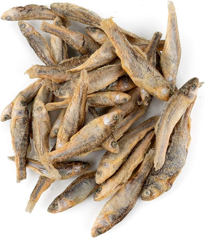 Flourish Pets Freeze-Dried Raw Pet Treats for Dogs, Raw Minnow Chews (1 Oz)