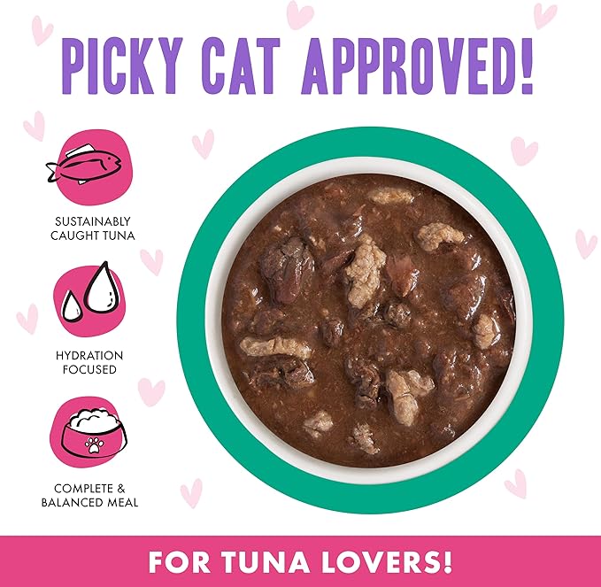 B.F.F. OMG - Best Feline Friend Oh My Gravy!, Tuna & Turkey Tell Me with Tuna & Turkey, 5.5oz Can (Pack of 8)