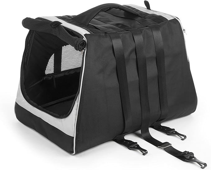 Sherpa Forma Frame Crash-Tested Travel Pet Carrier - Black, Extra Large