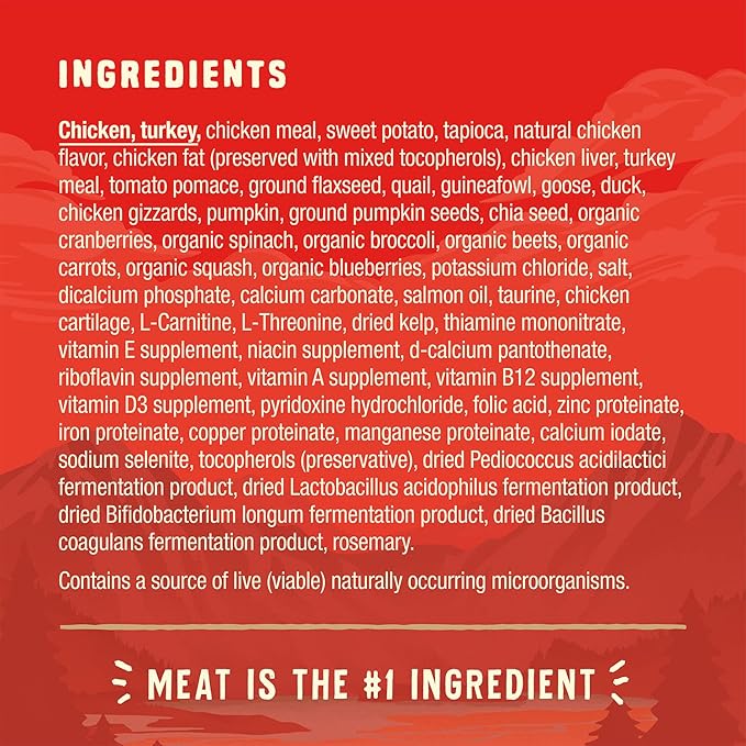 Stella & Chewy's Wild Red Dry Dog Food Raw Coated High Protein Grain & Legume Free Puppy Prairie Recipe, 3.5 lb. Bag