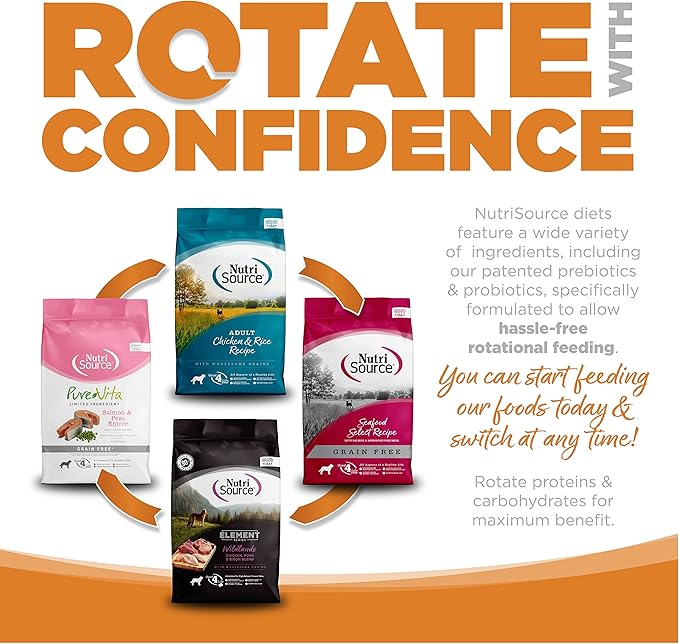 Nutrisource Lamb & Rice Adult Dog Food 5Lb