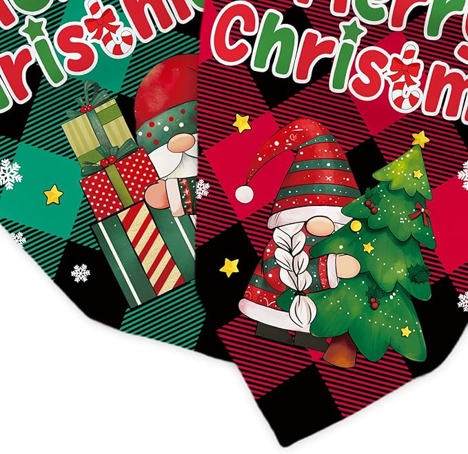 Christmas Dog Bandanas 2 Pcs, Pet Scarf for Dog Girl, Cute Triangle Puppy Scarf Kerchief Bandana Small Medium Pet Dogs On Xmas, Christmas Father Xmas Tree Print Gifts for Dogs Lovers
