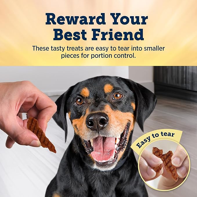 Blue Buffalo True Chews Premium Grillers Dog Treats, Made in The USA with Natural Ingredients, Steak, 20-oz Bag