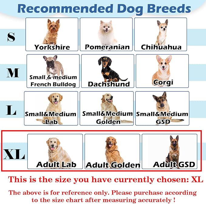 Hard & Heavy Plastic Dog Cone Collar Alternative for Extra Large Dogs(Adult Lab Golden GSD), Pet Neck Head Protective Cone Anti-Lick, Adjustable Elizabethan Recovery Collar Cone of Shame for Healing