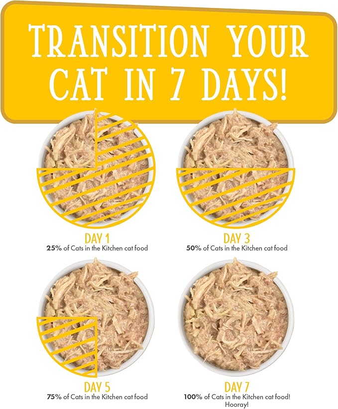 Weruva Cats in The Kitchen, Chicken Frick 'A Zee with Chicken Au Jus Cat Food, 3.2oz Can (Pack of 24)