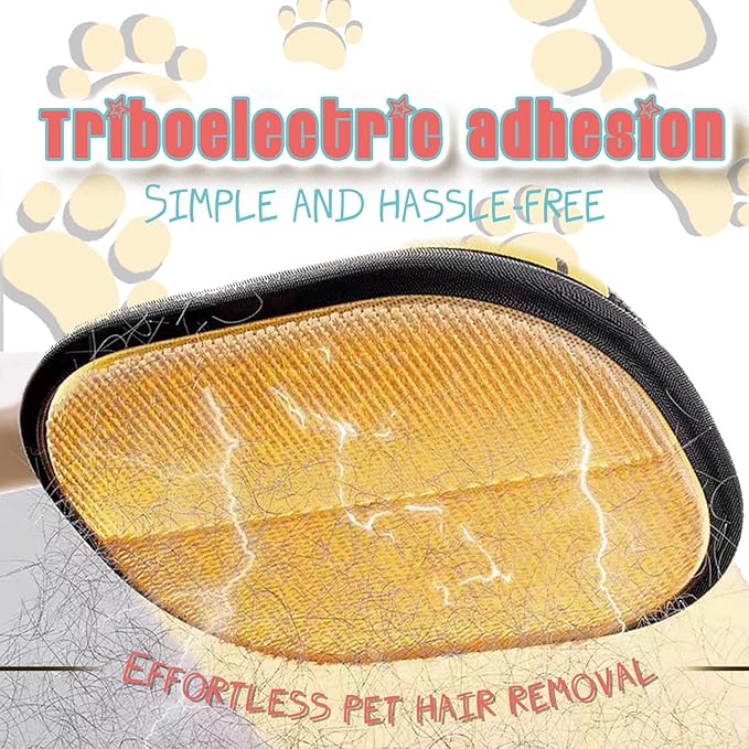 Pet Hair Removal Glove ，Reusable and Washable Electrostatic Pet Hair Remover for Cat Dog Hair，Cat Dog Hair Removal Gloves for Sofas, Clothes, Carpets, and Bed Sheets