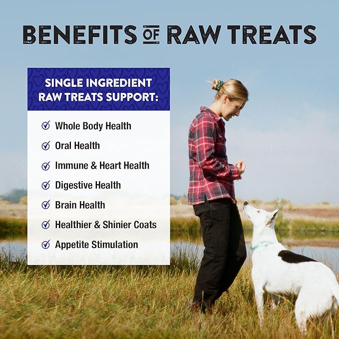Northwest Naturals Raw Rewards Freeze-Dried Pork Heart Treats for Dogs and Cats - Bite-Sized Pieces - Healthy, 1 Ingredient, Human Grade Pet Food, All Natural, Proudly Made in USA, 10 Oz