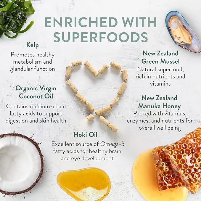 Meow Freeze Dried Cat Food - Lamb & King Salmon Recipe,High Protein Cat Treats,Meals & Toppers,Dry Cat Food,9.9oz