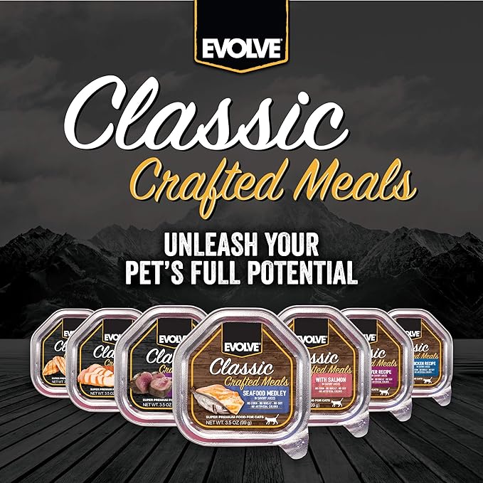 Evolve Classic Crafted Meals Salmon Recipe Dog Food (Pack of 15)
