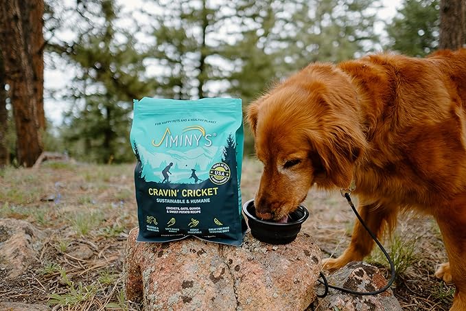 Jiminy's Cravin' Cricket & Good Grub Dry Dog Food Bundle, Two 3.5 lb Bags
