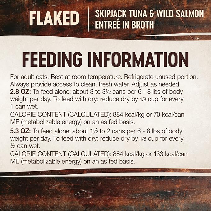 Wellness CORE Signature Selects Flaked Adult Wet Cat Food, Natural, Protein-Rich, Grain Free, 2.8 Ounce, 12 Pack (Skipjack Tuna & Wild Salmon)