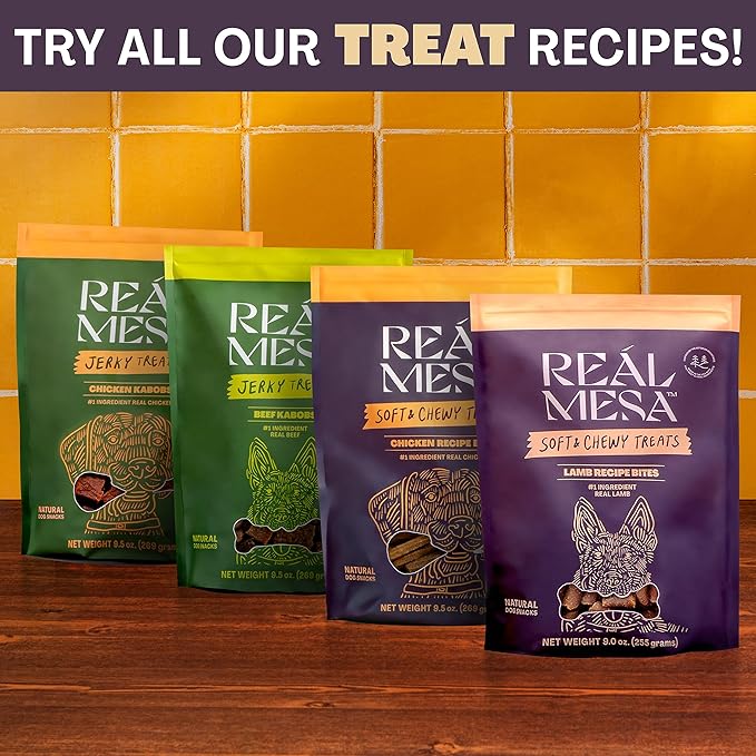 Soft & Chewy Lamb Recipe Dog Treats - Tasty Training Snacks for Small, Medium, and Large Dogs, Protein-Packed, Easy-to-Chew Lamb Dog Food Treats for All Breeds, Pet Treats, (9 oz)