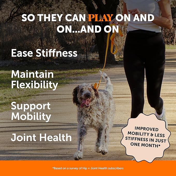 Hip & Joint Health - Glucosamine for Dogs Soft Chews, Joint Supplement for Dogs with Glucosamine Chondroitin, MSM, Turmeric, Joint Support + Mobility, May Reduce Occasional Discomfort (Bacon 90ct)