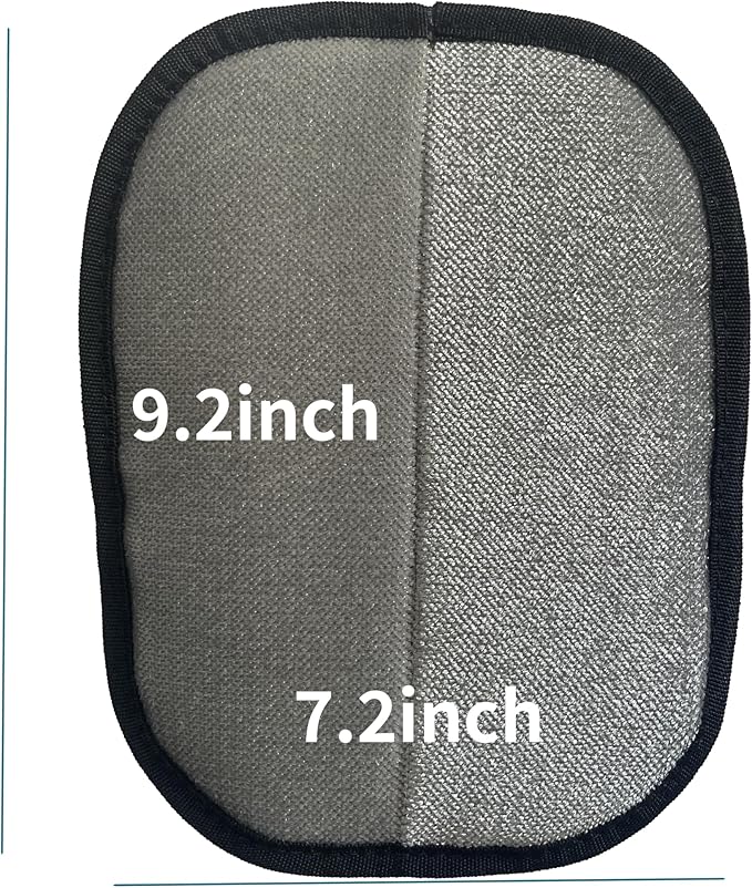 Pet Hair Removal Glove – 2025 Upgraded Electrostatic Pet Hair Remover Glove for Cats & Dogs, Reusable Grooming Glove for Furniture, Carpet, Couch, Car Seat (1PC)