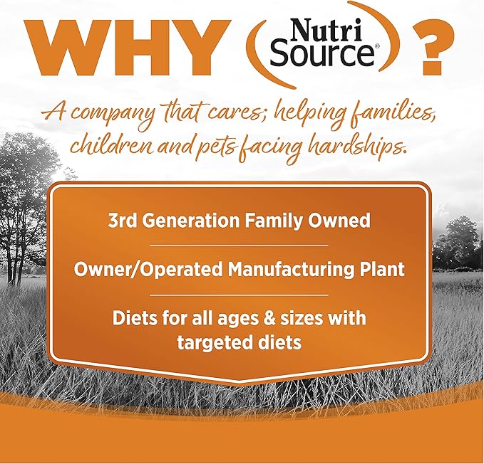 NutriSource Lamb Meal & Peas Formula Dog Food, Grain Free, 5 lb, for Dogs (131152)