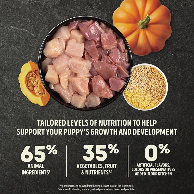 ACANA Wholesome Grains Dry Dog Food Large Breed Puppy Recipe 22.5lb Bag